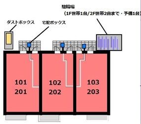 （仮称）緑町５丁目賃貸住宅の物件内観写真